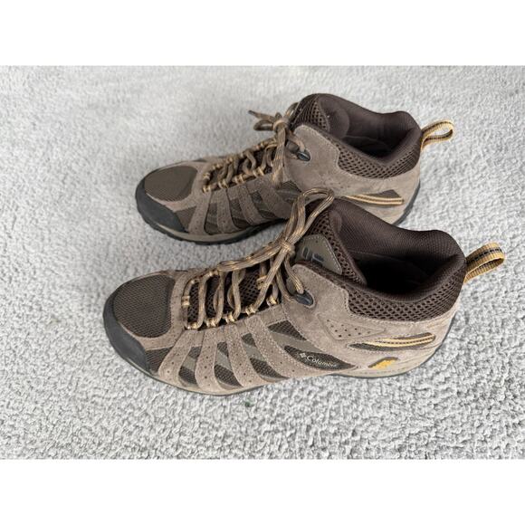 Columbia Techlite OutDry Omni-Grip Brown Mesh Hiking Outdoor Shoes Men\'s Size 12 main image 11